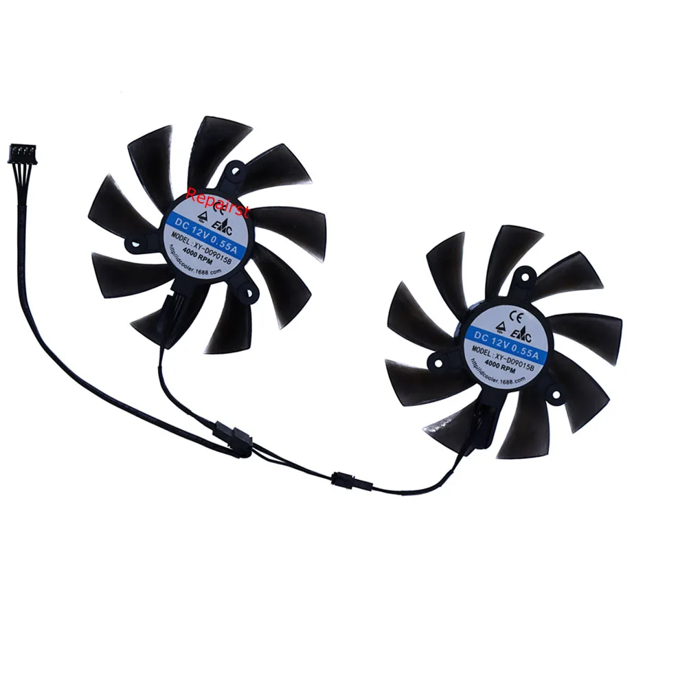 그래픽 카드 선풍기, GPU 비디오 쿨러, XY-D09 - Rx 580 8Gb 2048Sp Gpu 리뷰 및 가격
