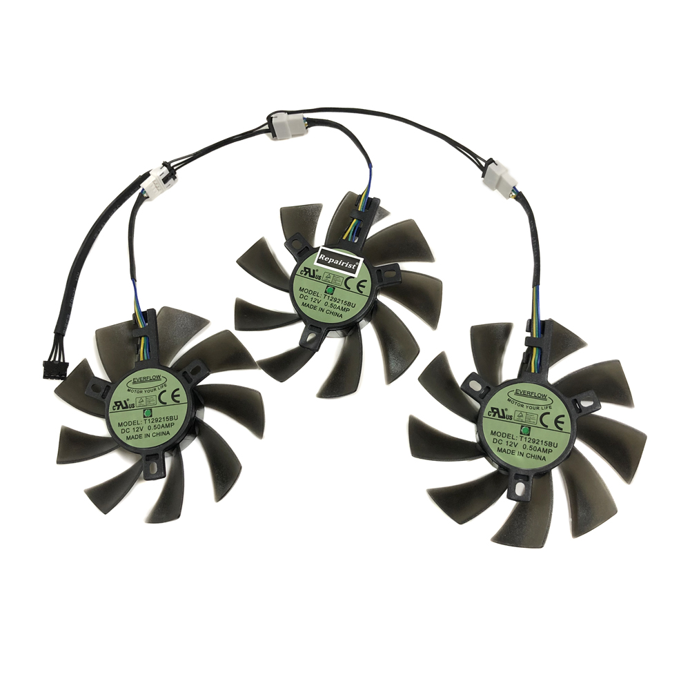 그래픽 GPU VGA 비디오 카드 냉각 선풍기, Pow - Rx 5700 Xt 8Gb Video Card 리뷰 및 가격